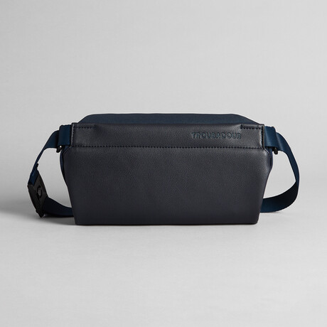 Sling Compact Vegan Leather // Navy