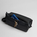 Sling Compact Vegan Leather // Black