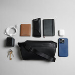 Sling Compact Vegan Leather // Black