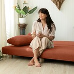 Avida Daybed // Fold Out Queen Sleeper (White)