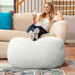 Ellis Ottoman // Oval (Cloud)