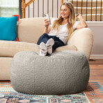 Ellis Ottoman // Oval (Cloud)
