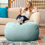 Ellis Ottoman // Oval (Cloud)
