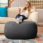 Ellis Ottoman // Oval (Cloud)