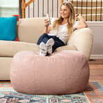 Ellis Ottoman // Oval (Cloud)