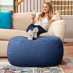 Ellis Ottoman // Oval (Cloud)