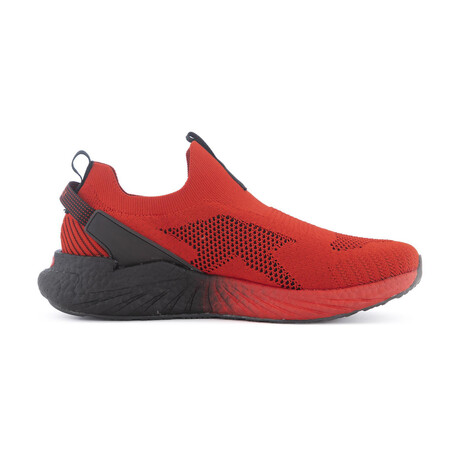 Vigorate Slip On // Red + Black (US Men's Size 7)