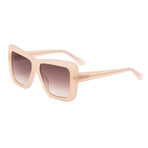 Unisex Papillion Sunglasses // Vanilla + Minky Gradient