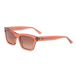 Unisex Break Of Dawn Sunglasses // Desert Flower + Rosewood Gradient Polar