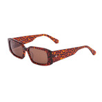 Unisex Inner Vision Sunglasses // Cheetah + Brown Polar