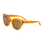 Unisex Good Life Sunglasses // Amber + Brown Polar