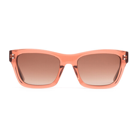 Unisex Break Of Dawn Sunglasses // Desert Flower + Rosewood Gradient Polar