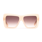 Unisex Papillion Sunglasses // Vanilla + Minky Gradient