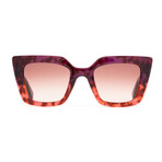 Unisex Cult Vision Sunglasses // Rosewood Tortoise + Rosewood Gradient