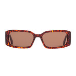 Unisex Inner Vision Sunglasses // Cheetah + Brown Polar