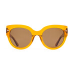 Unisex Good Life Sunglasses // Amber + Brown Polar