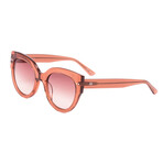 Unisex Good Life Sunglasses // Desert Flower + Rose Gradient