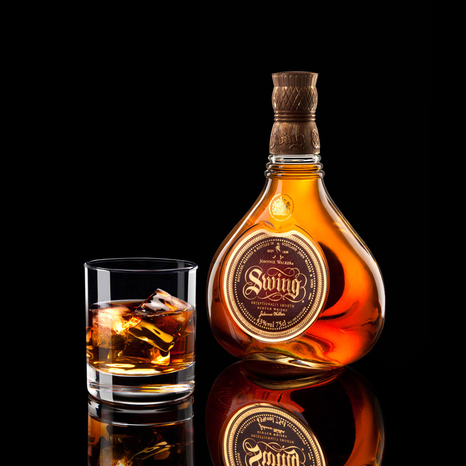 Swing Blended Scotch Whisky // 750 ml (Single Bottle) - Johnnie