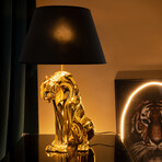 Jaguar Table Lamp // Golden