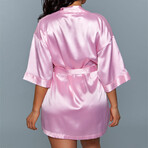 Getting Ready Robe // Rose Pink (Small)