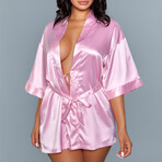 Getting Ready Robe // Rose Pink (Small)
