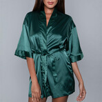 Getting Ready Robe // Forest Green (Small)