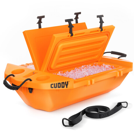 Cuddy Floating Cooler and Dry Storage Vessel // Orange