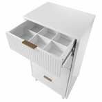 Granville Narrow Dresser // 23.62" (White)