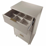 Granville Narrow Dresser // 23.62" (White)