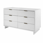 Granville Double Wide Dresser // 55.07" (White)