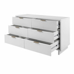 Granville Double Wide Dresser // 55.07" (White)