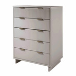 Granville Tall Dresser // 45.27" (White)