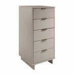 Granville Narrow Dresser // 23.62" (White)