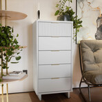 Granville Narrow Dresser // 23.62" (White)