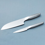 Selection Series // 2-Piece Santoku Set // Matte