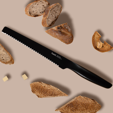 Edition Series // 8" Bread Knife // Black
