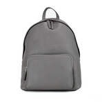 Abbeydale Branded Backpack Bookbag // Gray