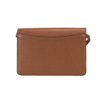 Hampshire Small Embossed Logo Smooth Crossbody Handbag // Tan