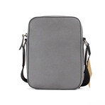 Thornton Small Embossed Logo Crossbody Handbag // Gray