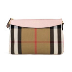 Peyton House Check Derby Grain Pouch Crossbody Bag // Pale Orchid