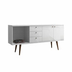 Utopia Wide Dresser with 3 Drawers