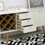 Utopia Wide Dresser with 3 Drawers