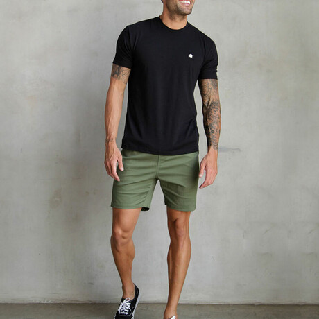 Basic Tee // Pack of 3 // Black + Navy + White (Small)