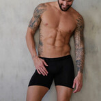 Everyday Boxer Briefs // Pack of 3 // Black + Charcoal + Navy (Small)
