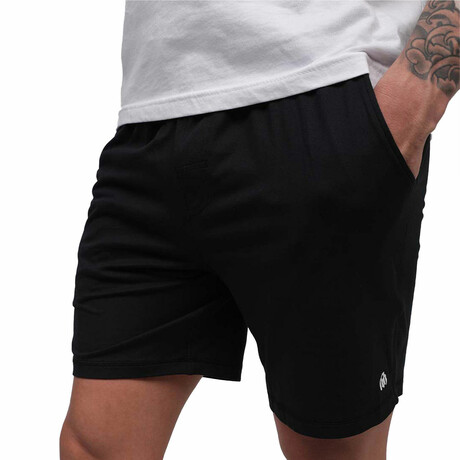 Basic Comfort Shorts // Black (X-Large)