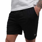 Basic Comfort Shorts // Black (X-Large)