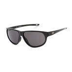 Men's UA Intensity Sunglasses // Black + Gray Oleophobic