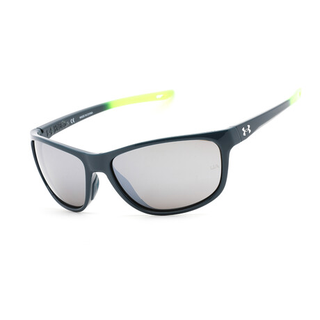 Men's UA Undeniable Sunglasses // Blue + Silver Mirror