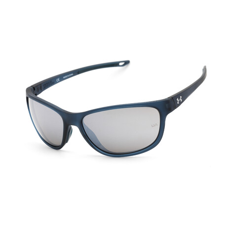 Men's UA Undeniable Sunglasses // Blue Crystal + Silver Mirror
