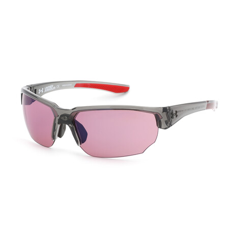Men's UA 0012/S Sunglasses // Gray-Red + Violet